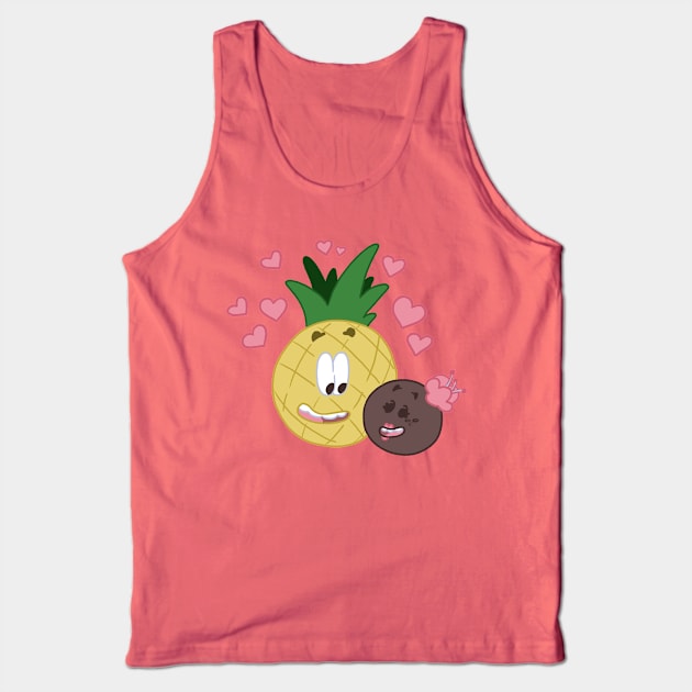 Pina Colada-O-Love Tank Top by JenjoInk